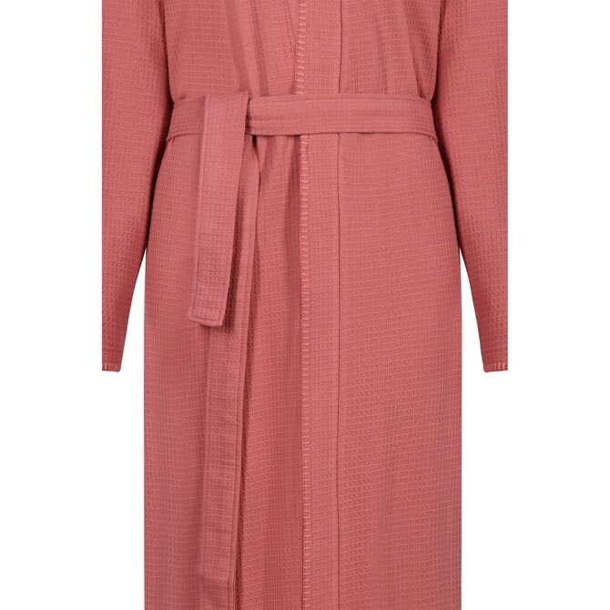 Cawo Femmes Home Kimono, extra léger Uni 32/34 corail