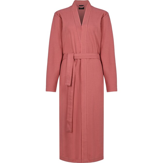 Cawo Dames Home Kimono, extra léger Uni 36/38 corail