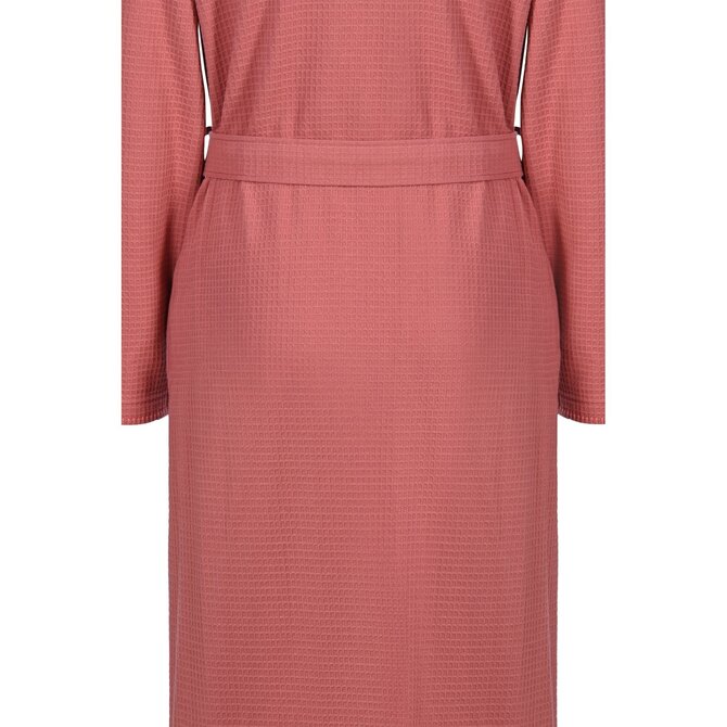 Cawo Dames  Home Kimono, extra licht Uni 36/38 koralle