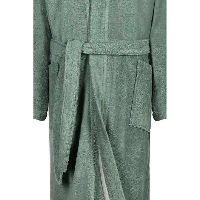 Cawo Femmes  Peignoir à Capuche Uni XL fjord Cawo Femmes  Peignoir à Capuche Uni XL fjord