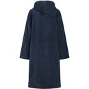 Cawö Cawo Femmes Home Peignoir avec Capuche et fermeture éclair Doubleface 48/50 mer