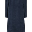 Cawö Cawo Femmes Home Peignoir avec Capuche et fermeture éclair Doubleface 48/50 mer