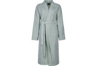 Cawo Dames Home Kimono Uni 5222 M eucalyptus