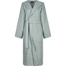 Cawö Cawo Dames Home Peignoir avec Capuche Uni S eucalyptus