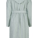 Cawö Cawo Dames Home Peignoir avec Capuche Uni S eucalyptus