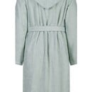Cawö Cawo Femmes  Home Peignoir avec Capuche Uni L eucalyptus