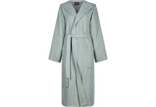 Cawo Dames Home Peignoir avec Capuche Uni 5223 XL eucalyptus