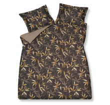 Vandyck Zen Garden Kussensloop (60x70) dark chocolate