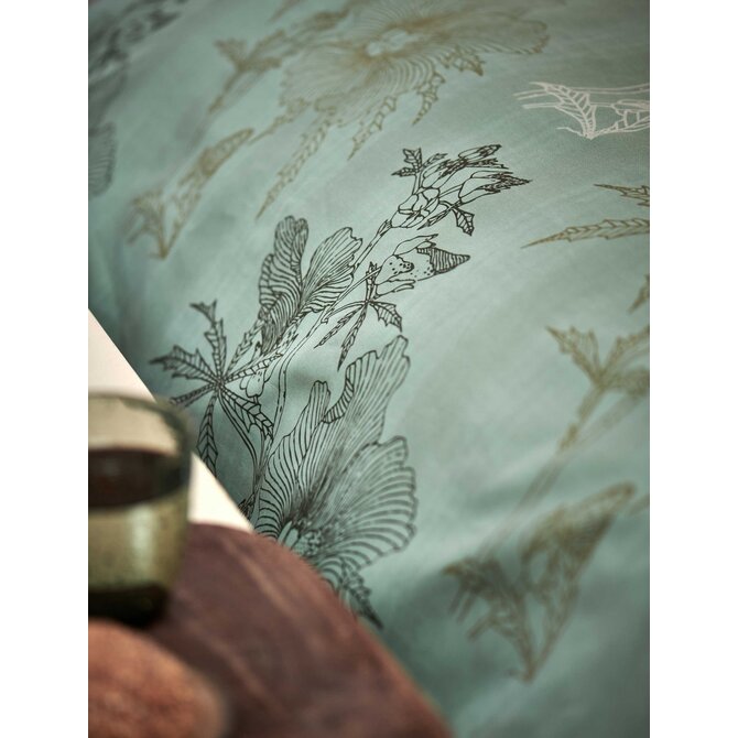 Vandyck Green Gift 1 personne (140x200/220) vert fumée Vandyck Green Gift 1 personne (140x200/220) vert fumée