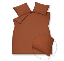 Vandyck Washed Cotton 1-persoons (140x200/220) rusty brown