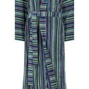 Cawö Cawo Dames  Home Kimono, extra licht  46 multicolor