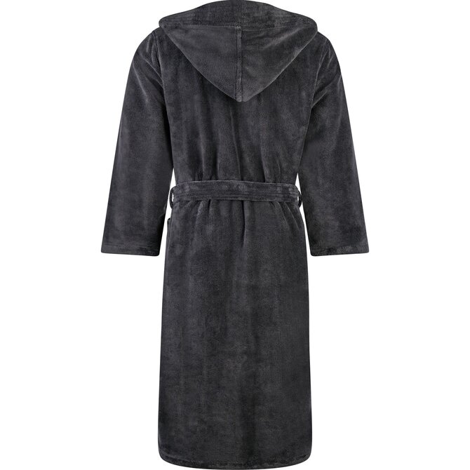 Cawo Peignoir Homme avec Capuche Doubleface 46/48 pierre