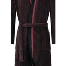 Cawö Cawo Heren  Home Kimono  58 rood-zwart