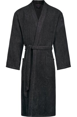 Cawo Hommes Home Kimono Uni 5622 L basalte