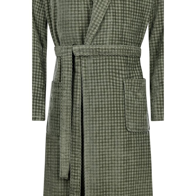 Cawo Heren  Home Badjas met Sjaalkraag Uni 56 6508 field