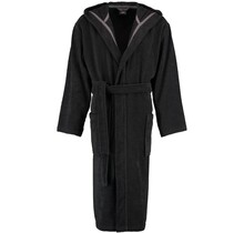 Cawo Hommes Peignoir de Bain avec Capuche Uni 4XL lave