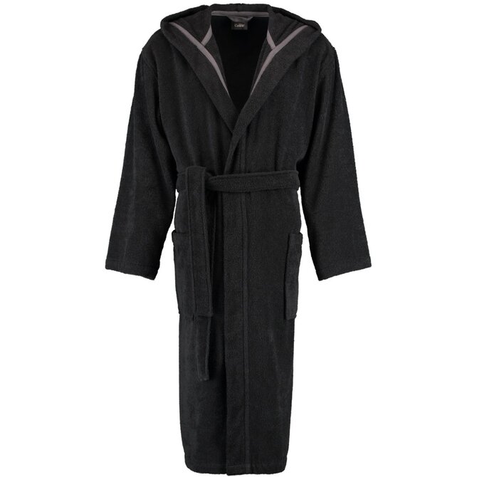 Cawo Hommes Peignoir de Bain avec Capuche Uni 4XL lave