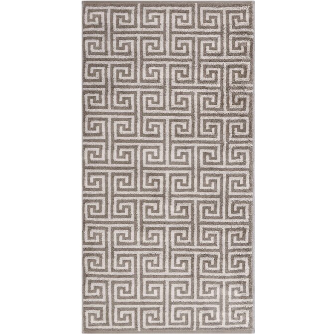 Cawo Noblesse Élégance Allover print Serviette de bain 80/150 graphite