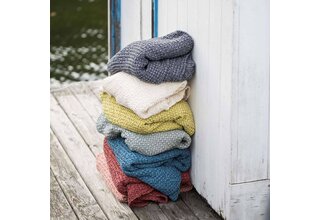 David Fussenegger couvre-lit Vigo 240x220cm Gris