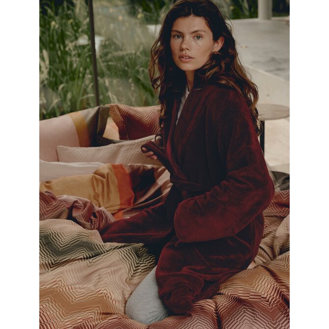 Peignoir Vandyck Beaumont XLarge bordeaux