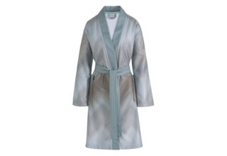 Peignoir Vandyck Bella Medium bleu minéral