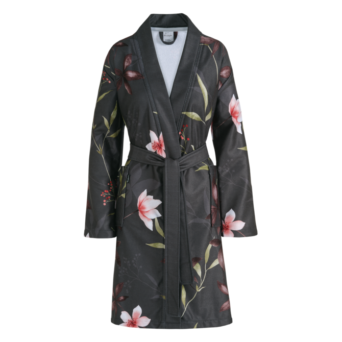 Peignoir Vandyck Nora XLarge noir foncé