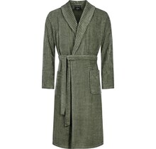 Cawo Hommes Peignoir de Bain avec Col Châle Uni 48 6508 field