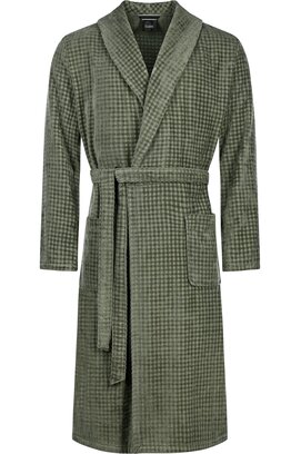 Cawo Hommes Peignoir avec Col Châle Uni 48 6508 field