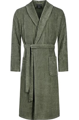 Cawo Hommes Peignoir de Bain avec Col Châle Uni 52 6508 field