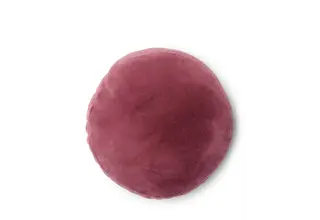 Coussin Essenza Mads Furry Mauve 45 cm rond