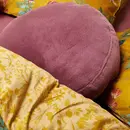 Essenza Coussin Essenza Mads Furry Mauve 45 cm rond