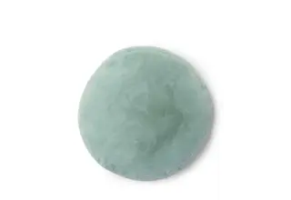 Coussin Essenza Mads Furry Surf Green 45 cm rond