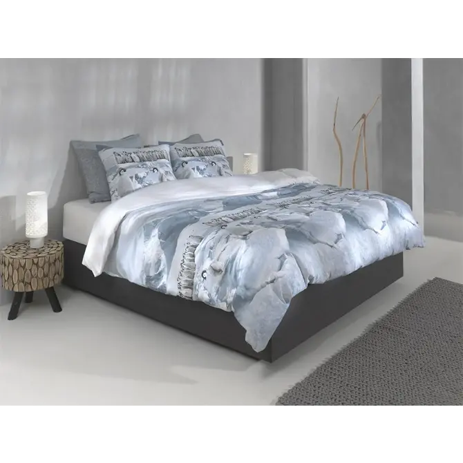 Zo! Home Pinguini dekbedovertrek 240x200/220 Blue