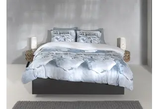 Zo! Home Pinguini housse de couette 200x200/220 Bleu