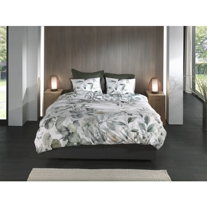 Heckett & Lane Eduardo housse de couette 200x200/220 Blanc