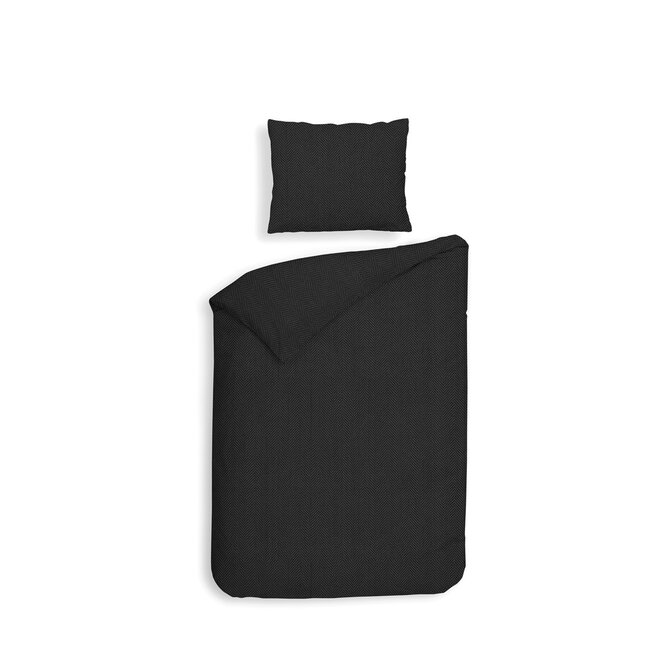 Heckett & Lane Spina housse de couette 140x200/220 Anthracite