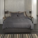 Heckett & Lane Heckett & Lane Spina housse de couette 200x200/220 Anthracite