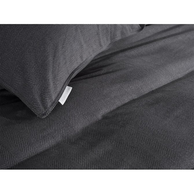 Heckett & Lane Spina dekbedovertrek 200x200/220 Anthracite