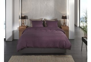 Heckett & Lane Spina dekbedovertrek 200x200/220 Blackberry Wine