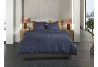 Heckett & Lane Spina dekbedovertrek 200x200/220 Dark Blue