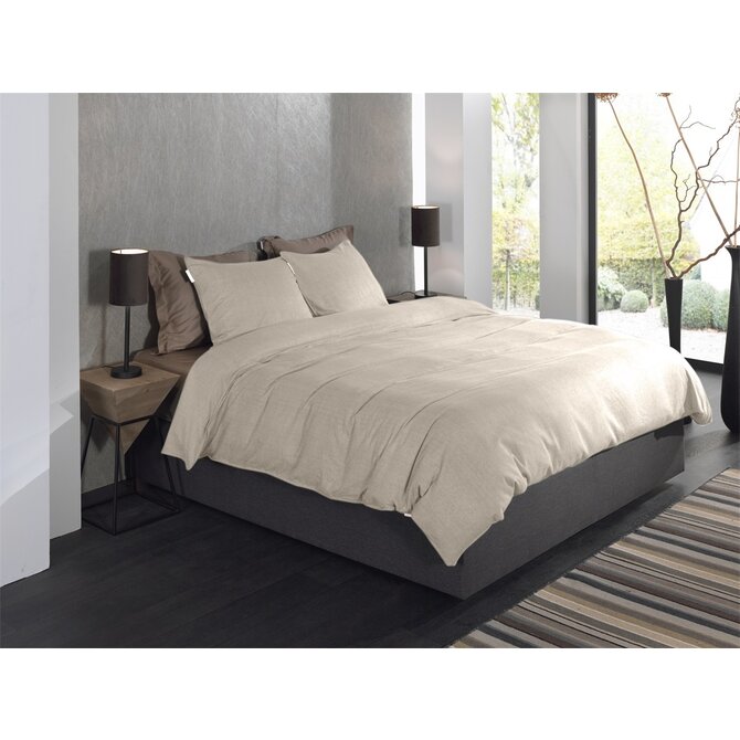 Heckett & Lane Spina dekbedovertrek 200x200/220 Desert Sand