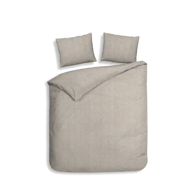 Heckett & Lane Spina dekbedovertrek 200x200/220 Desert Sand