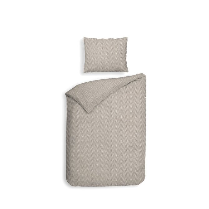 Heckett & Lane Spina dekbedovertrek 200x200/220 Desert Sand