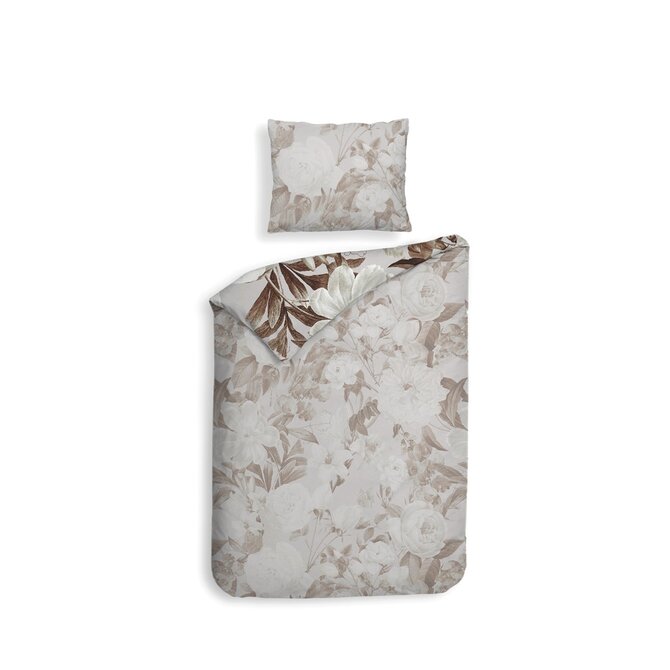 Heckett & Lane Danna dekbedovertrek 200x200/220 Beige Heckett & Lane Danna dekbedovertrek 200x200/220 Beige
