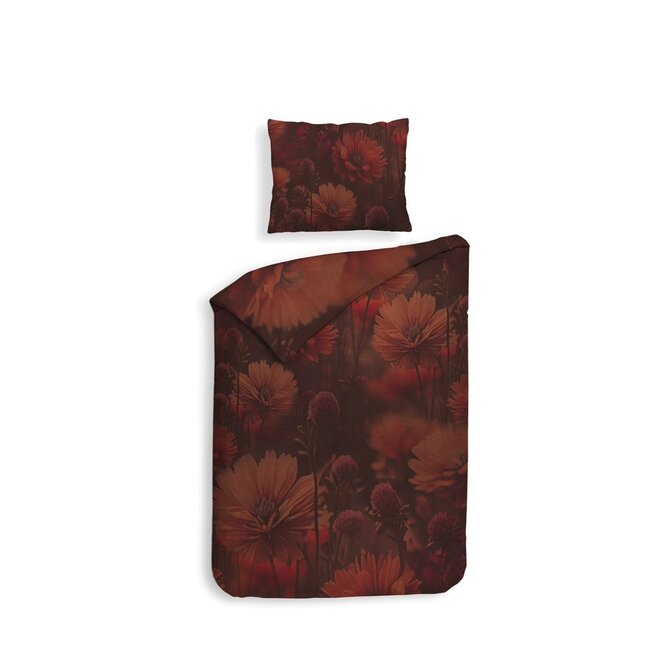 Heckett & Lane Niall housse de couette 200x200/220 Rouge