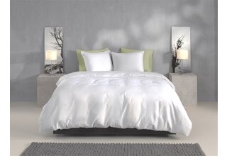 Zo! Home Percalle dekbedovertrek 140x200/220 Crystal White