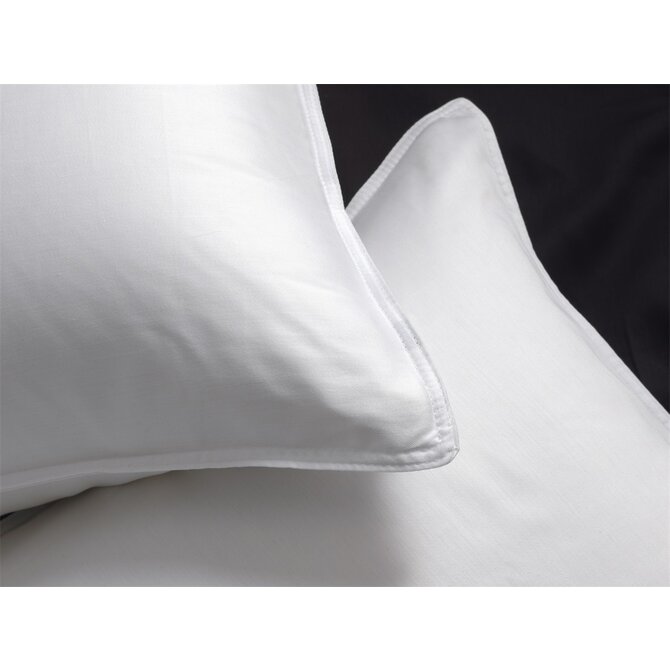 Zo ! Home Housse de couette Percale 140x200/220 Crystal White