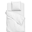 Zo! Home Zo ! Home Housse de couette Percale 140x200/220 Crystal White