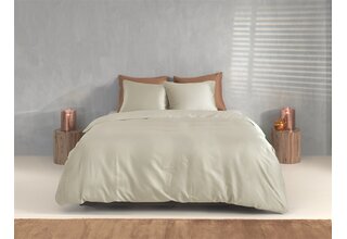 Zo! Home Housse de couette Percale 140x200/220 Cool Beige