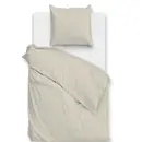 Zo! Home Zo! Home Percalle dekbedovertrek 140x200/220 Cool Beige